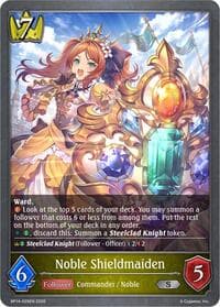 Noble Shieldmaiden - BP14: Banquet of Dreams - Shadowverse: Evolve card