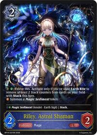 Riley, Astral Shaman - BP14: Banquet of Dreams - Shadowverse: Evolve card