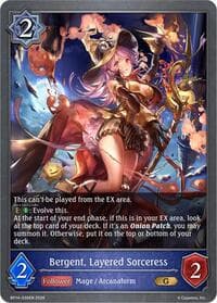Bergent, Layered Sorceress - BP14: Banquet of Dreams - Shadowverse: Evolve card