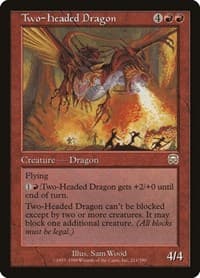 Two-Headed Dragon - Mercadian Masques - Magic: The Gathering card