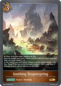 Soothing Dragonspring - BP14: Banquet of Dreams - Shadowverse: Evolve card