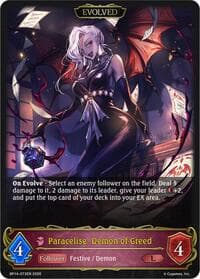 Paracelise, Demon of Greed (Evolved) - BP14: Banquet of Dreams - Shadowverse: Evolve card