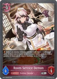 Room Service Demon - BP14: Banquet of Dreams - Shadowverse: Evolve card