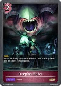 Creeping Malice - BP14: Banquet of Dreams - Shadowverse: Evolve card