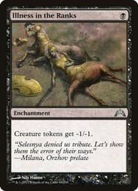 Illness in the Ranks - Gatecrash - Magic: The Gathering card