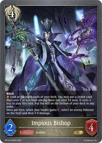 Impious Bishop - BP14: Banquet of Dreams - Shadowverse: Evolve card