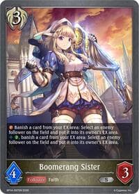 Boomerang Sister - BP14: Banquet of Dreams - Shadowverse: Evolve card