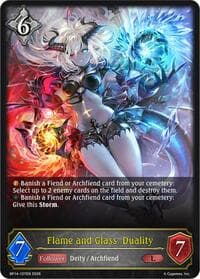 Flame and Glass, Duality - BP14: Banquet of Dreams - Shadowverse: Evolve card