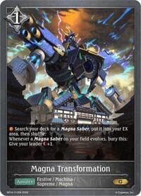 Magna Transformation - BP14: Banquet of Dreams - Shadowverse: Evolve card