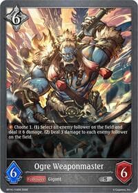 Ogre Weaponmaster - BP14: Banquet of Dreams - Shadowverse: Evolve card