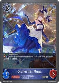 Orchestral Mage - P10 (Foil) - BP14: Banquet of Dreams - Shadowverse: Evolve card