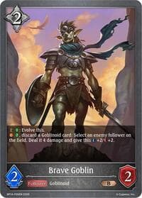 Brave Goblin - P26 (Foil) - BP14: Banquet of Dreams - Shadowverse: Evolve card