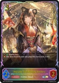 Hozumi, Enchanting Hostess (SL) - BP14: Banquet of Dreams - Shadowverse: Evolve card