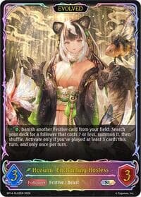 Hozumi, Enchanting Hostess (Evolved) (SL) - BP14: Banquet of Dreams - Shadowverse: Evolve card