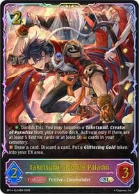 Taketsumi, Aconite Paladin (SL) - BP14: Banquet of Dreams - Shadowverse: Evolve card