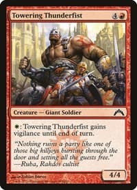 Towering Thunderfist - Gatecrash - Magic: The Gathering card
