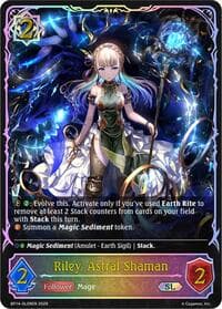 Riley, Astral Shaman (SL) - BP14: Banquet of Dreams - Shadowverse: Evolve card