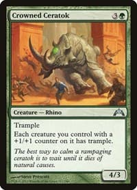 Crowned Ceratok - Gatecrash - Magic: The Gathering card