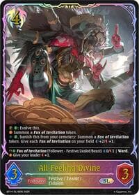 All-Feeling Divine (SL) - BP14: Banquet of Dreams - Shadowverse: Evolve card
