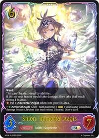 Shion, Immortal Aegis (SL) - BP14: Banquet of Dreams - Shadowverse: Evolve card