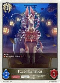 Fox of Invitation - BP14: Banquet of Dreams - Shadowverse: Evolve card