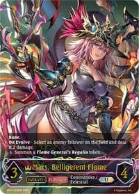 Mars, Belligerent Flame (Evolved) (U) - BP14: Banquet of Dreams - Shadowverse: Evolve card