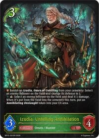 Izudia, Unkilling Annihilation - BP15: Trial of the Omens - Shadowverse: Evolve card