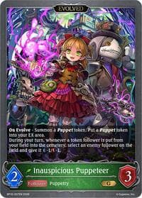 Inauspicious Puppeteer (Evolved) - BP15: Trial of the Omens - Shadowverse: Evolve card
