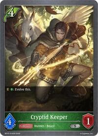Cryptid Keeper - BP15: Trial of the Omens - Shadowverse: Evolve card