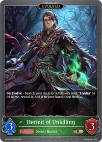 Hermit of Unkilling (Evolved) - BP15: Trial of the Omens - Shadowverse: Evolve card