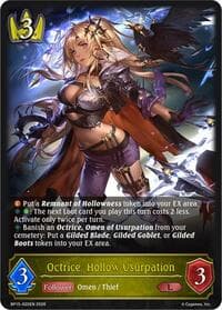 Octrice, Hollow Usurpation - BP15: Trial of the Omens - Shadowverse: Evolve card