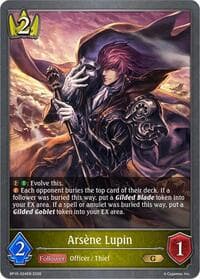 Arsene Lupin - BP15: Trial of the Omens - Shadowverse: Evolve card