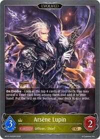 Arsene Lupin (Evolved) - BP15: Trial of the Omens - Shadowverse: Evolve card
