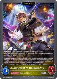 Adherent of Hollowness (Evolved) - BP15: Trial of the Omens - Shadowverse: Evolve card