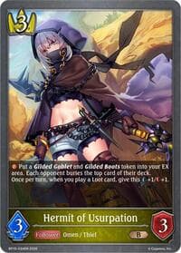 Hermit of Usurpation - BP15: Trial of the Omens - Shadowverse: Evolve card