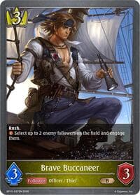 Brave Buccaneer - BP15: Trial of the Omens - Shadowverse: Evolve card