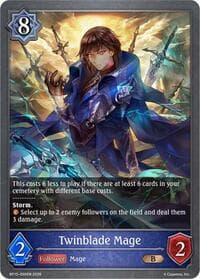 Twinblade Mage - BP15: Trial of the Omens - Shadowverse: Evolve card