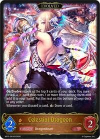 Celestial Dragoon (Evolved) - BP15: Trial of the Omens - Shadowverse: Evolve card