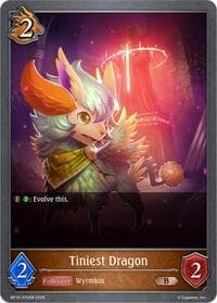Tiniest Dragon - BP15: Trial of the Omens - Shadowverse: Evolve card
