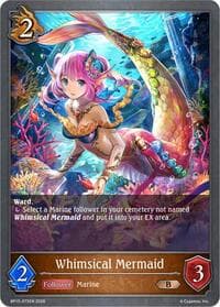 Whimsical Mermaid - BP15: Trial of the Omens - Shadowverse: Evolve card