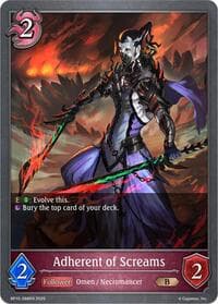 Adherent of Screams - BP15: Trial of the Omens - Shadowverse: Evolve card