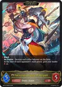 Marwynn, Repose of Despair (Evolved) - BP15: Trial of the Omens - Shadowverse: Evolve card