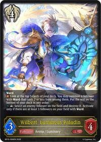 Wilbert, Luminous Paladin - BP15: Trial of the Omens - Shadowverse: Evolve card