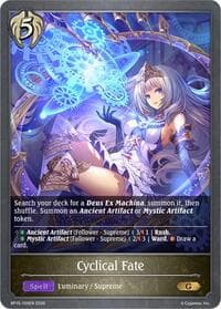 Cyclical Fate - BP15: Trial of the Omens - Shadowverse: Evolve card