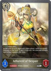 Adherent of Despair - BP15: Trial of the Omens - Shadowverse: Evolve card