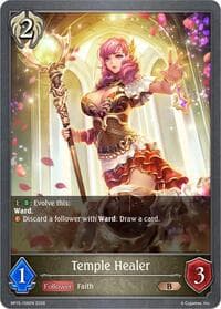 Temple Healer - BP15: Trial of the Omens - Shadowverse: Evolve card