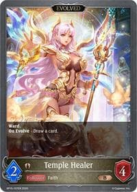 Temple Healer (Evolved) - BP15: Trial of the Omens - Shadowverse: Evolve card