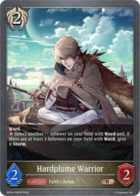 Hardplume Warrior - BP15: Trial of the Omens - Shadowverse: Evolve card