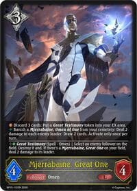 Mjerrabaine, Great One - BP15: Trial of the Omens - Shadowverse: Evolve card