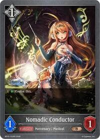 Nomadic Conductor - BP15: Trial of the Omens - Shadowverse: Evolve card